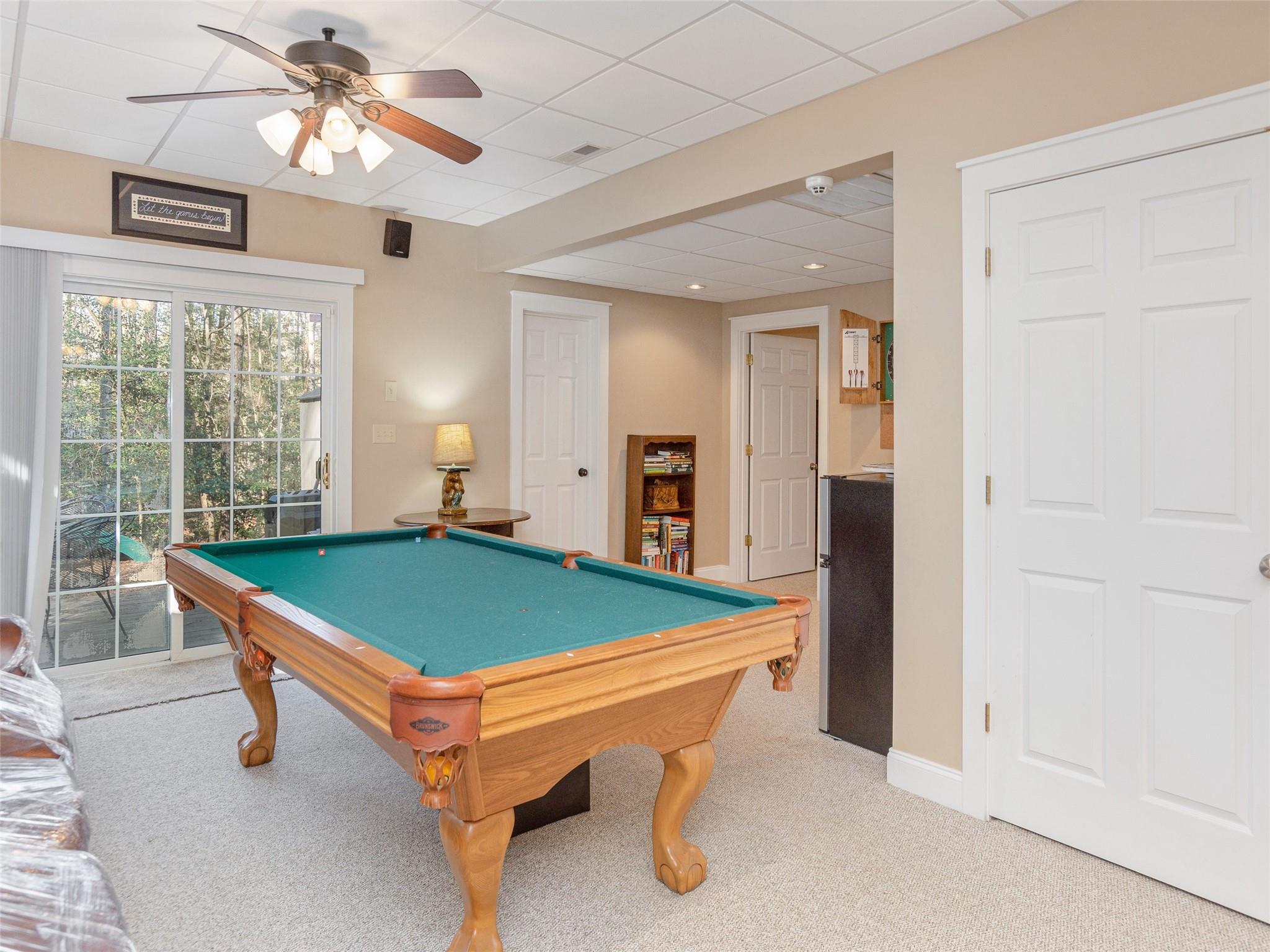 73 Cave Lane Arden, NC 28704 - Photo 37 of 45 a room with pool table and windows