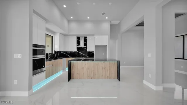 a view of empty room