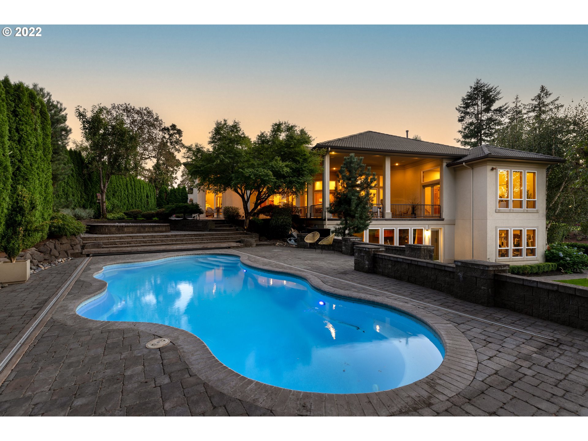 6228 Northwest El Rey Drive Camas, WA 98607 - Photo 27 of 32 a swimming pool view with a seating space