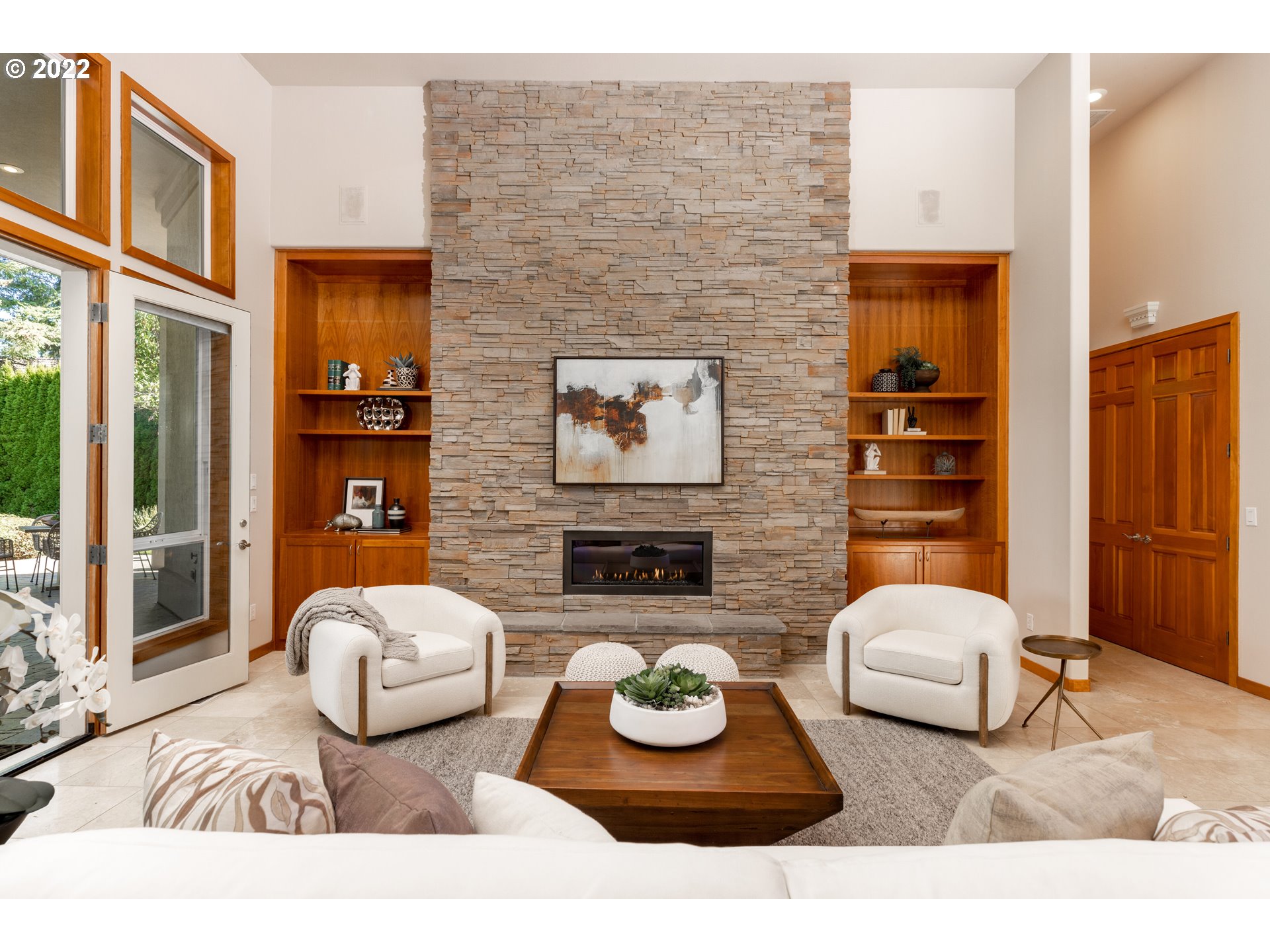 6228 Northwest El Rey Drive Camas, WA 98607 - Photo 7 of 32 a living room with furniture and a fireplace
