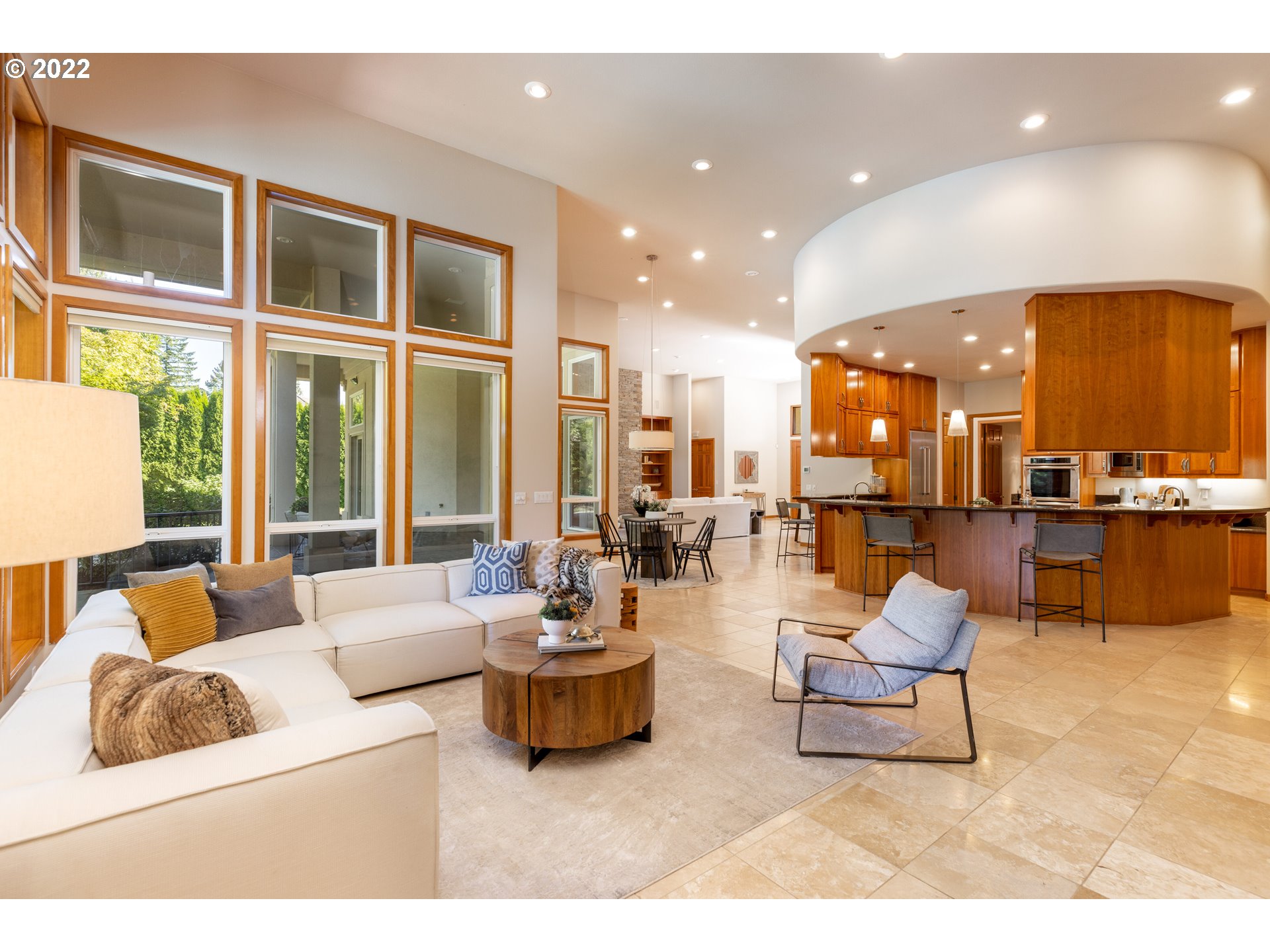 6228 Northwest El Rey Drive Camas, WA 98607 - Photo 10 of 32 a living room with furniture and a large window