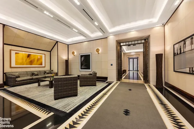 a room with a refrigerator and washer