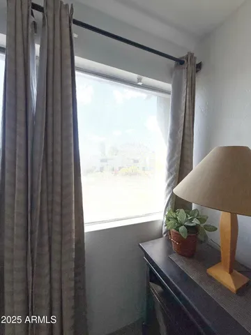 a view of a window in a room