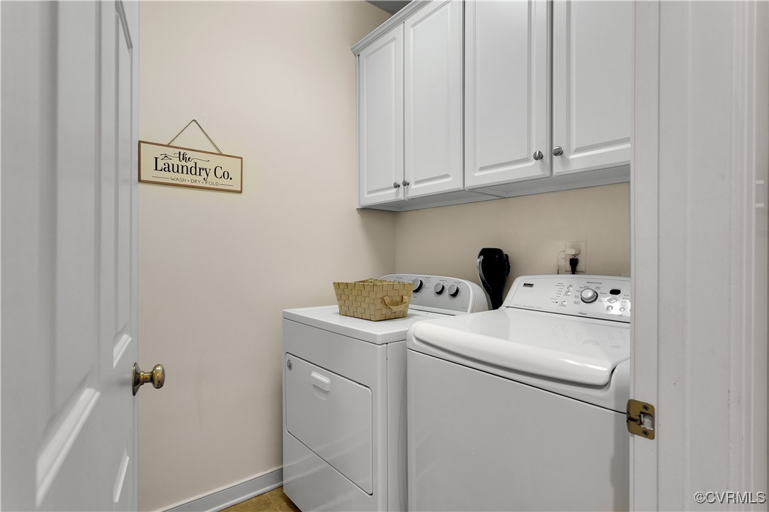 1007 Kingham Drive Midlothian, VA 23114 - Photo 26 of 42 a utility room with dryer and washer