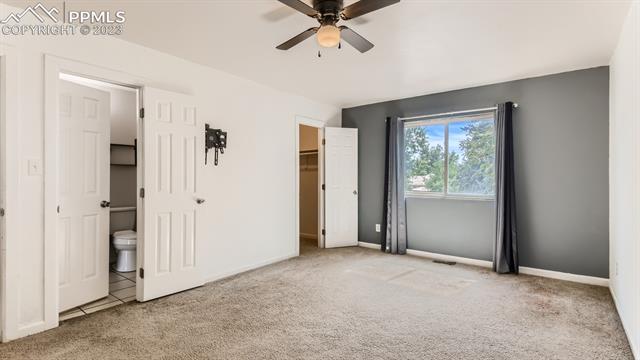 4485 Beaumont Road Colorado Springs, CO 80916 - Photo 11 of 28 Bathroom access from Primary Bedroom or Hallway
