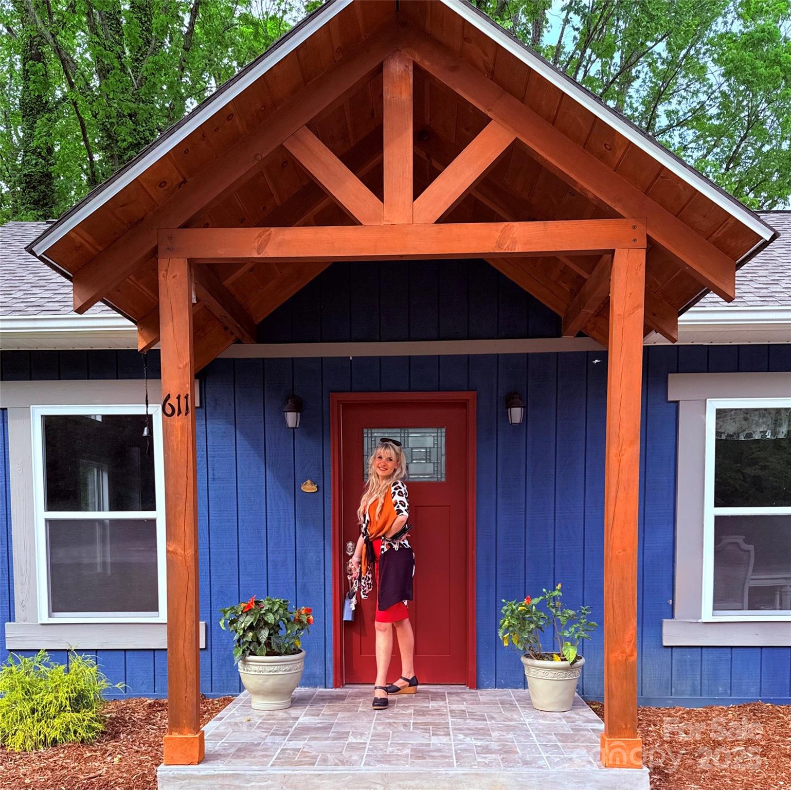 611 Peniel Road Columbus, NC 28722 - Photo 5 of 28 a front view of a house with entryway