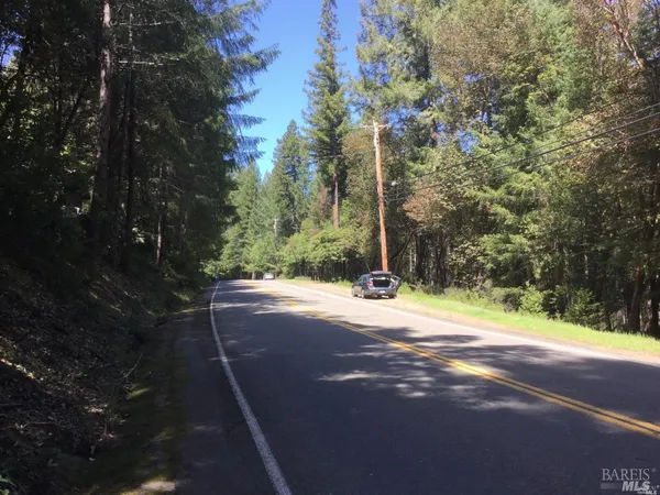 a view of outdoor space with trees