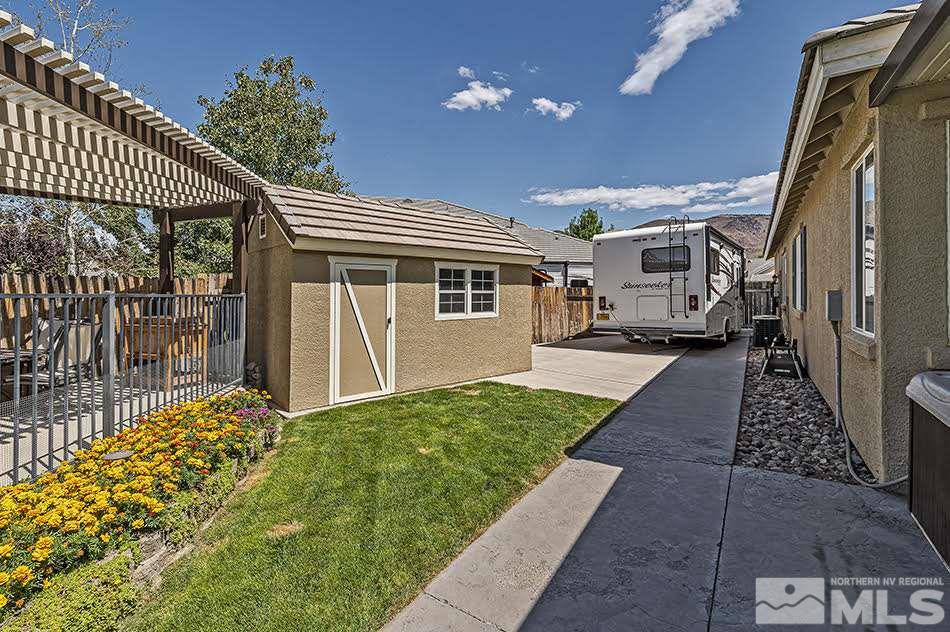 10010 Stonechase Court Reno, NV 89521 - Photo 24 of 33 a house view with a outdoor space