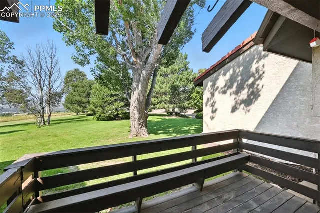 a view of outdoor space with garden