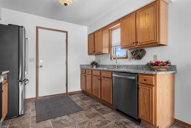 a view of a green field