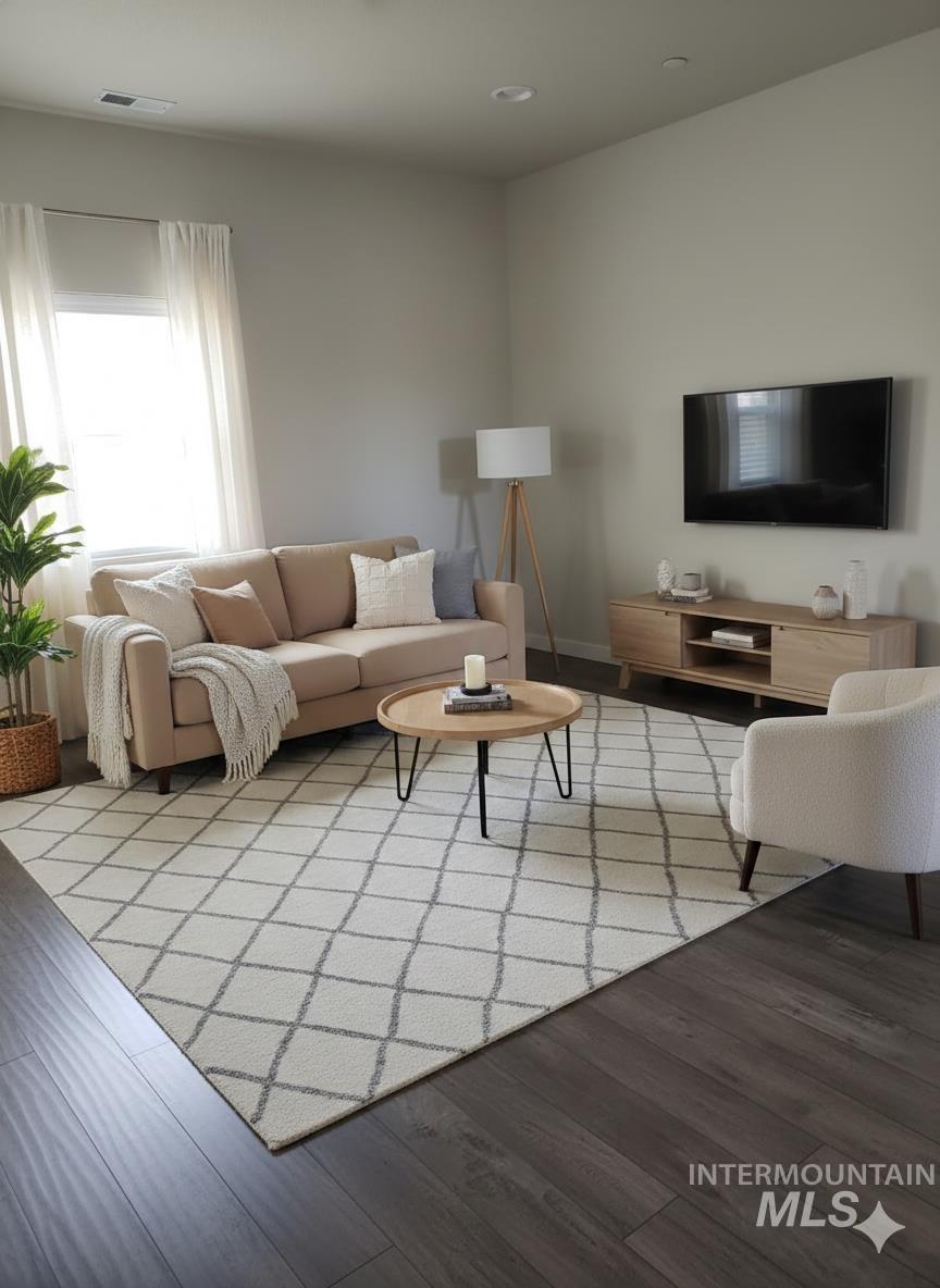 324 Northwest 3rd Street Meridian, ID 83642 - Photo 10 of 13 Living room with wood finished floors