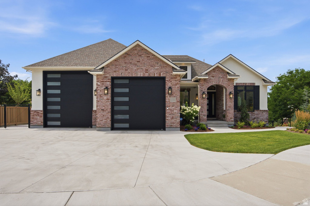 12308 Mariah Circle Draper, UT 84020 - Photo 222 of 293 Guest House Brick and stucco exterior with gabled roofline
