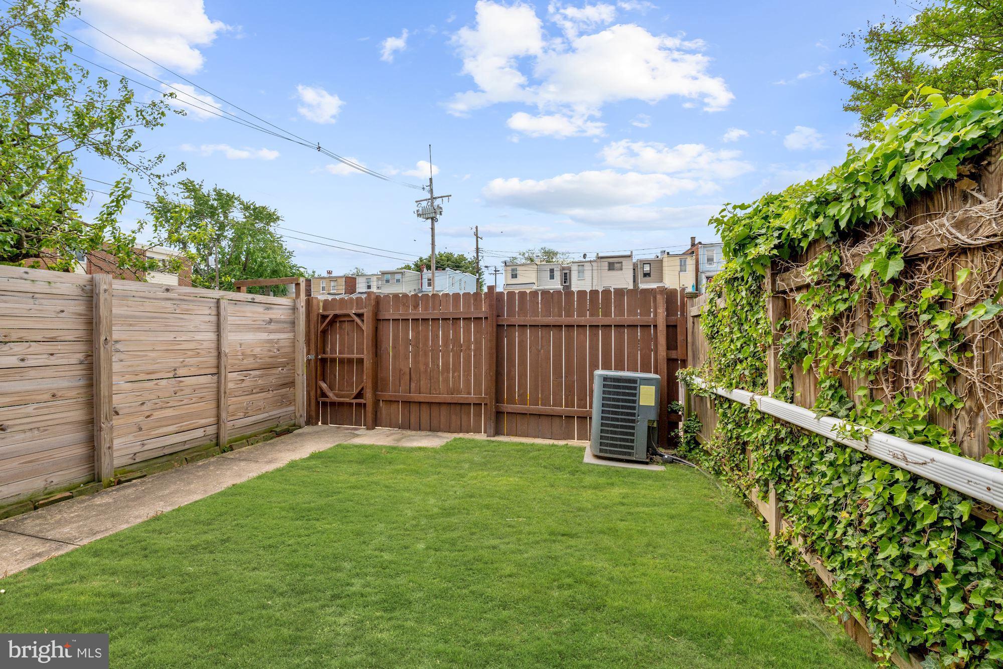 3528 Beech Avenue Baltimore, MD 21211 - Photo 26 of 31 Fenced Yard