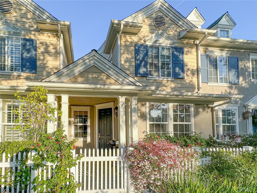 front view of a brick building