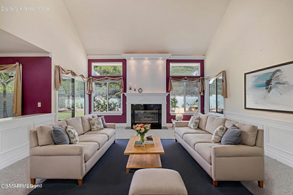 5339 Seneca Place Simi Valley, CA 93063 - Photo 12 of 76 a living room with furniture fireplace and window