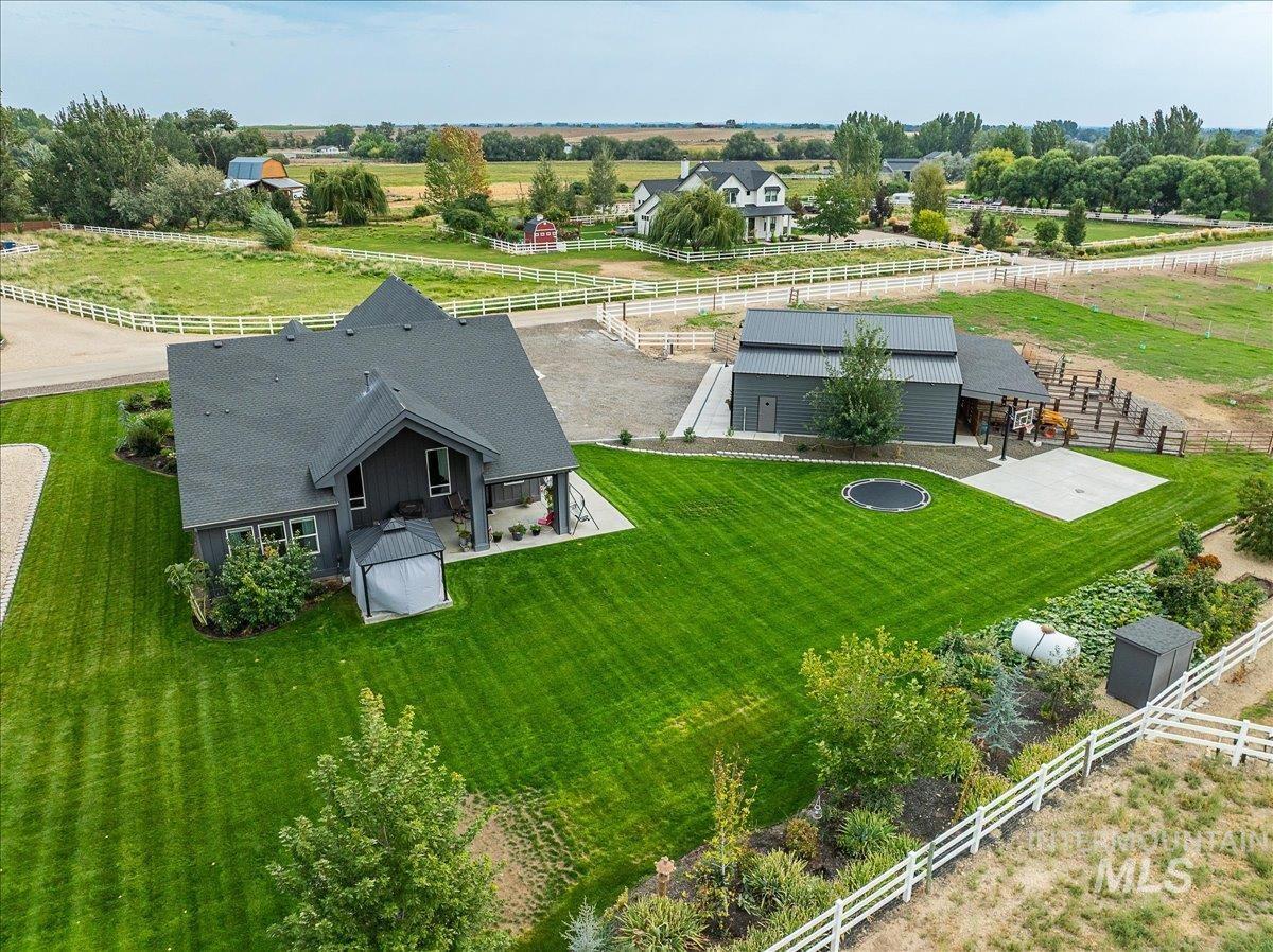 24301 Wanda Way Middleton, ID 83644 - Photo 3 of 50 Overview of rural landscape featuring a tree filled landscape