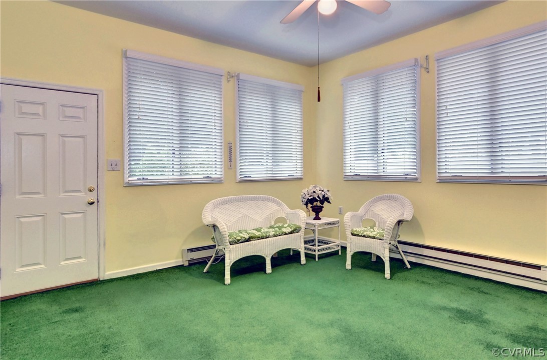 507 Meadowfield Road Yorktown, VA 23692 - Photo 11 of 22 Sunroom that is heated and cooled for use all year