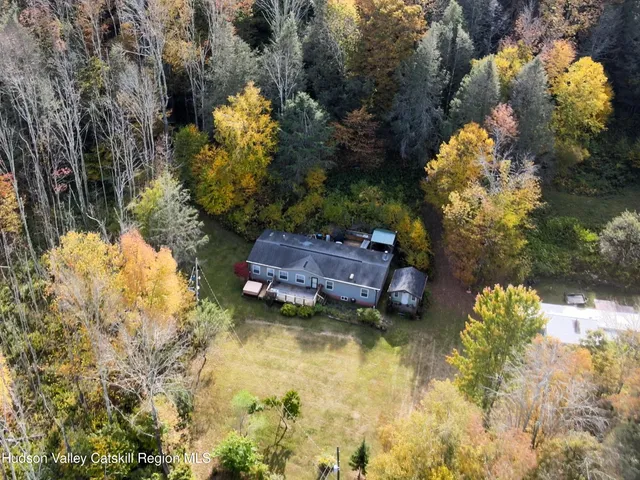 a view of outdoor space with seating area