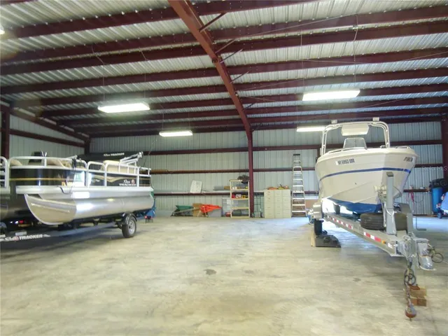 a car is parked in a parking