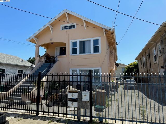 a front view of a house with balcony