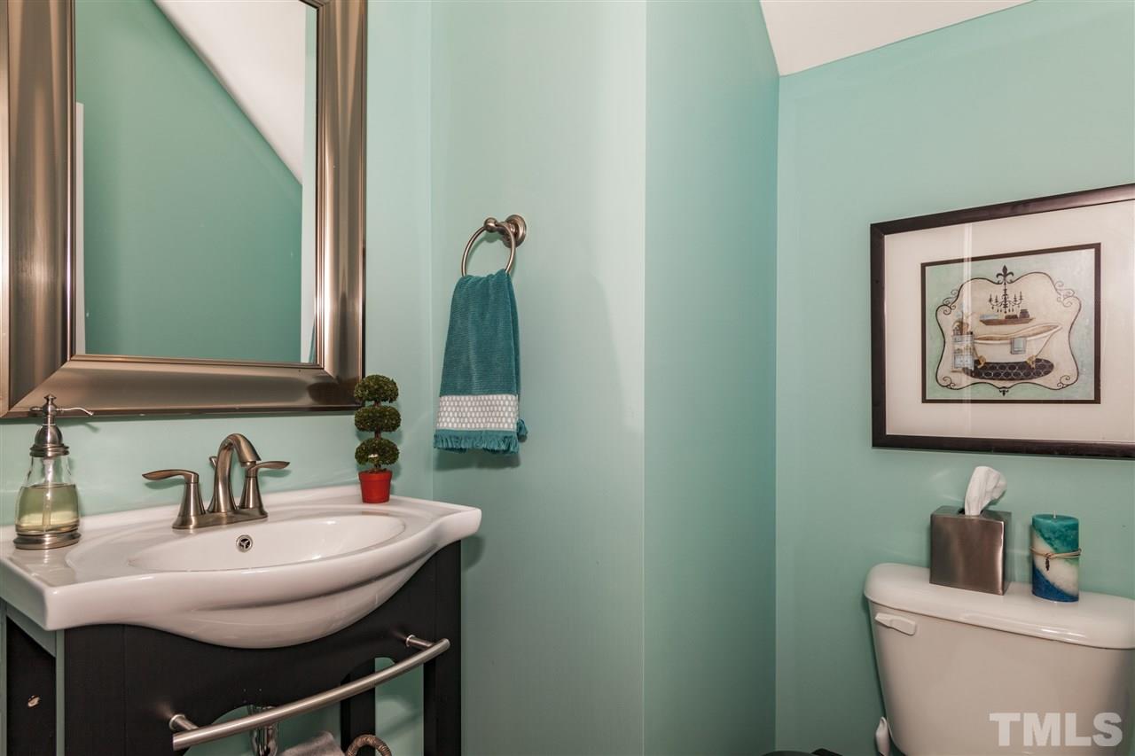 1434 Van Page Boulevard Raleigh, NC 27607 - Photo 14 of 25 Powder room on second floor.