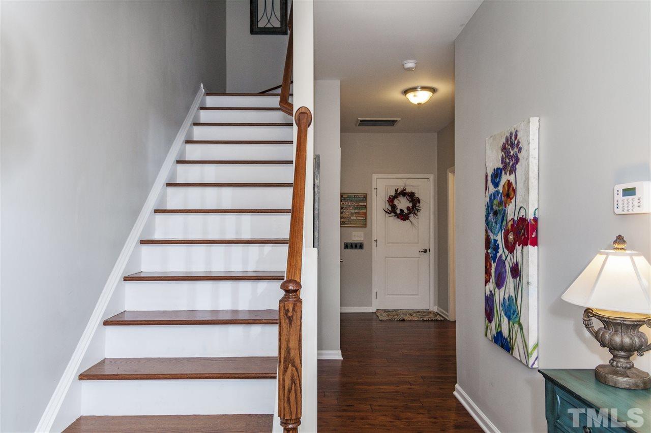 1434 Van Page Boulevard Raleigh, NC 27607 - Photo 3 of 25 Beautiful entryway with hardwoods throughout the entire home!