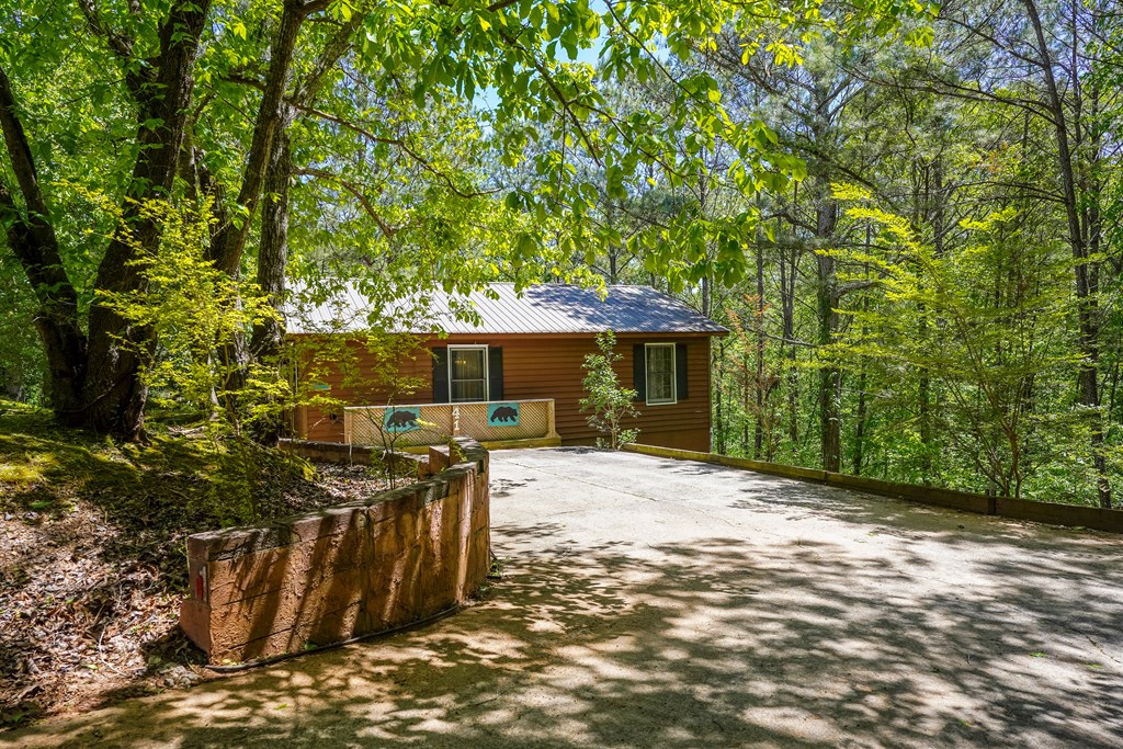 41 Courtside Court Ellijay, GA 30540 - Photo 31 of 34 a front view of a house with a yard