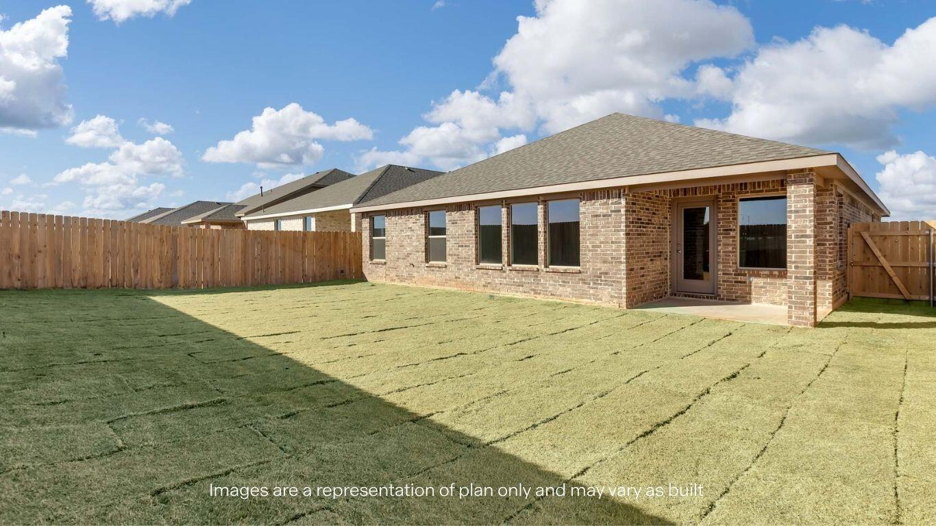 224 18th Street Wolfforth, TX 79382 - Photo 23 of 27 a view of a white house with a yard