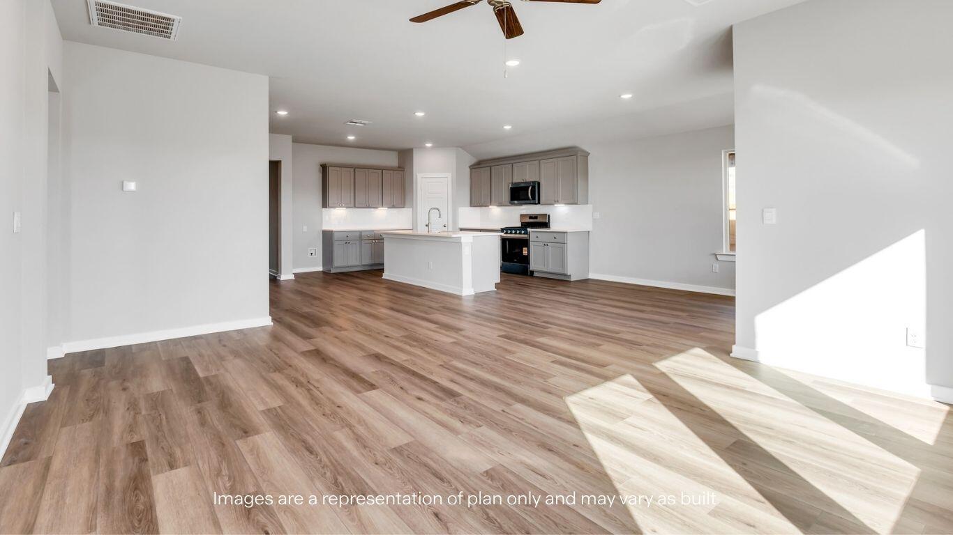 224 18th Street Wolfforth, TX 79382 - Photo 6 of 27 a view of kitchen with cabinets and stainless steel appliances