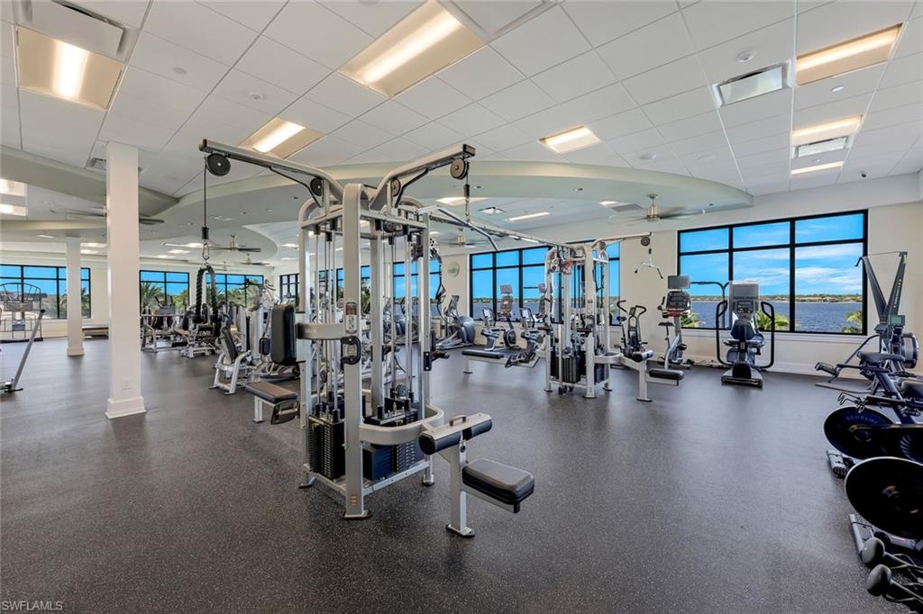 9311 Fieldstone Lane Naples, FL 34120 - Photo 45 of 48 a view of a room with gym equipment