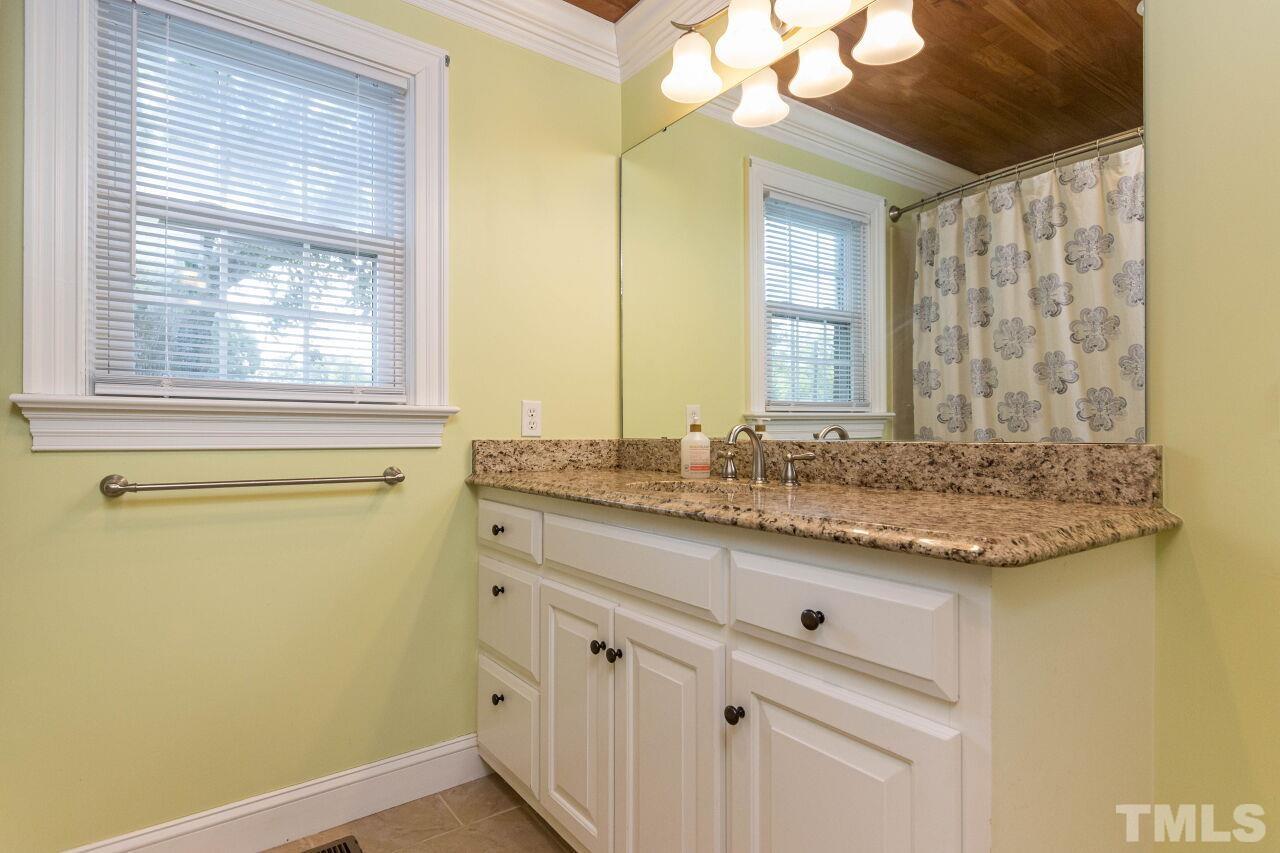 6741 Peele Road Bailey, NC 27807 - Photo 20 of 29 Tub/Shower combo & granite vanity