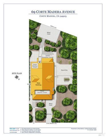 $2,495,000 | 69 Corte Madera Avenue, Corte Madera, CA 94925