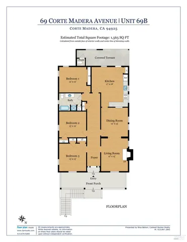 $2,495,000 | 69 Corte Madera Avenue, Corte Madera, CA 94925