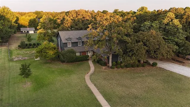 a view of a lake with a mountain in the background
