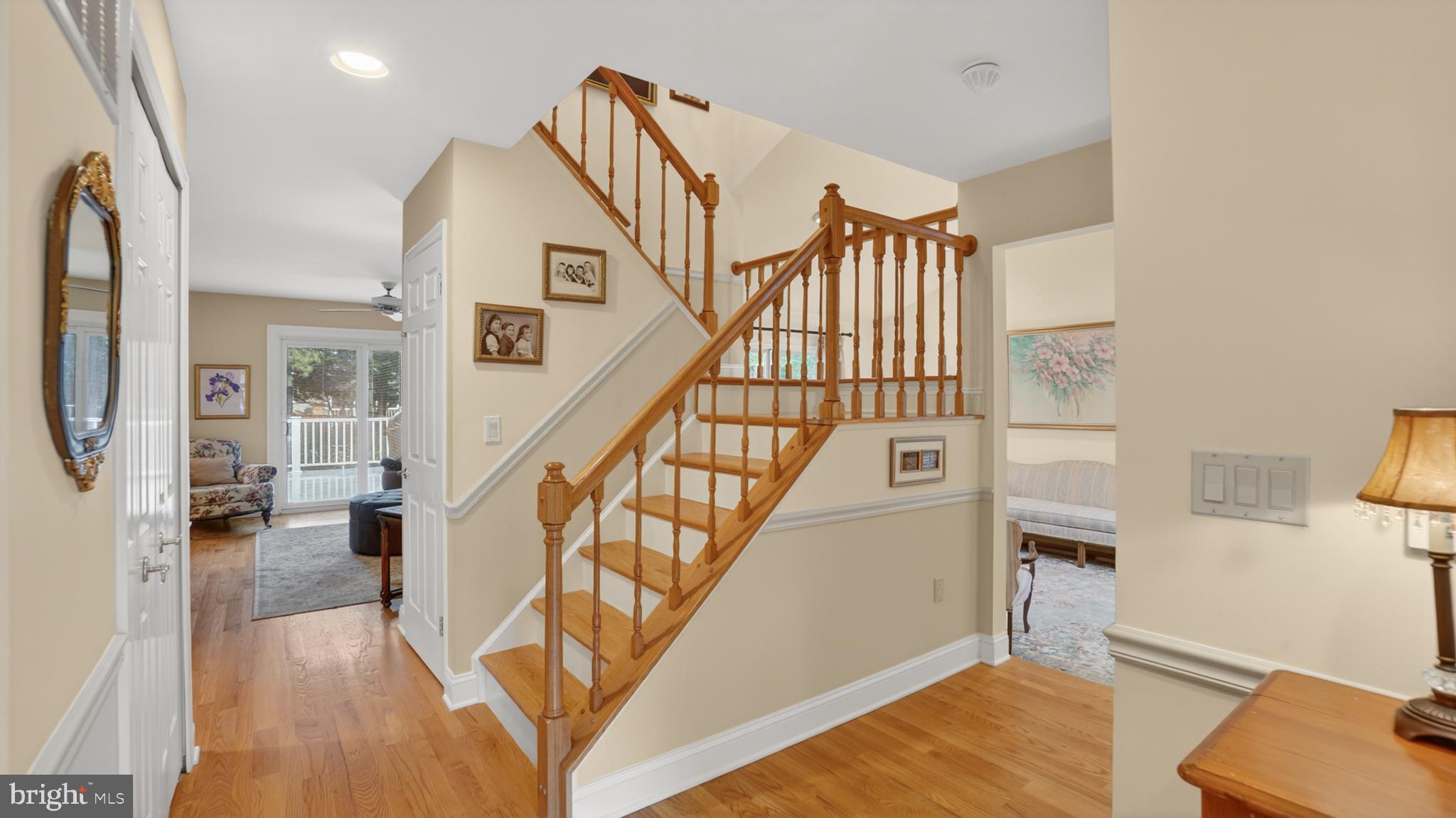 317 Canterfield Road Annapolis, MD 21403 - Photo 6 of 66 a view of entryway and hall with wooden floor