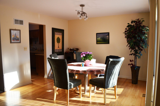 1829 Koehling Road Northbrook, IL 60062 - Photo 4 of 13 a view of a dining room with furniture and wooden floor