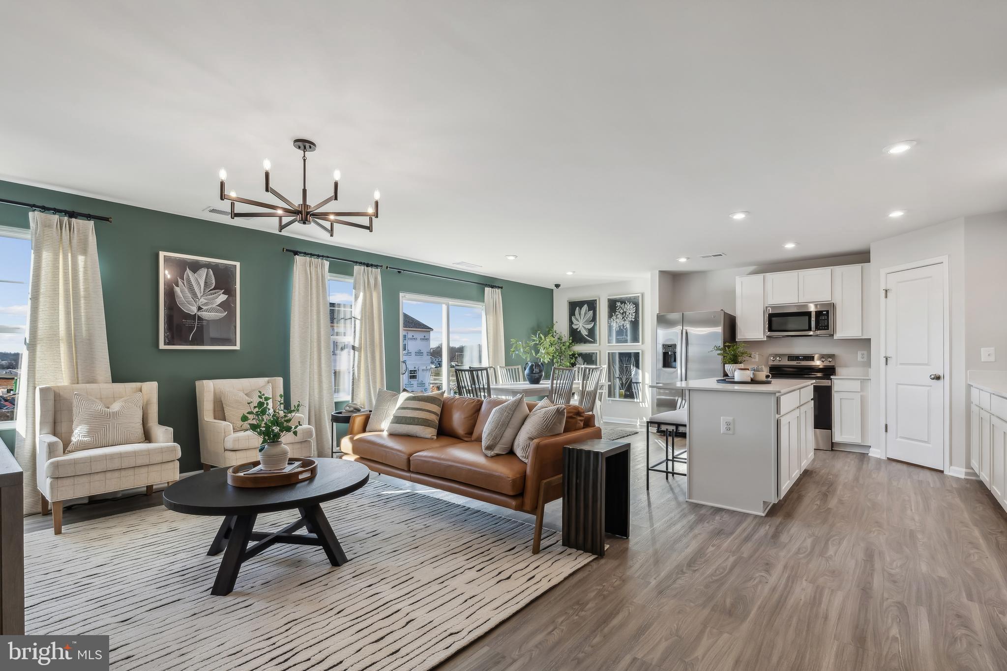 60 Patterson Road Charles Town, WV 25414 - Photo 6 of 29 The Hinsdale- Great Room- staged