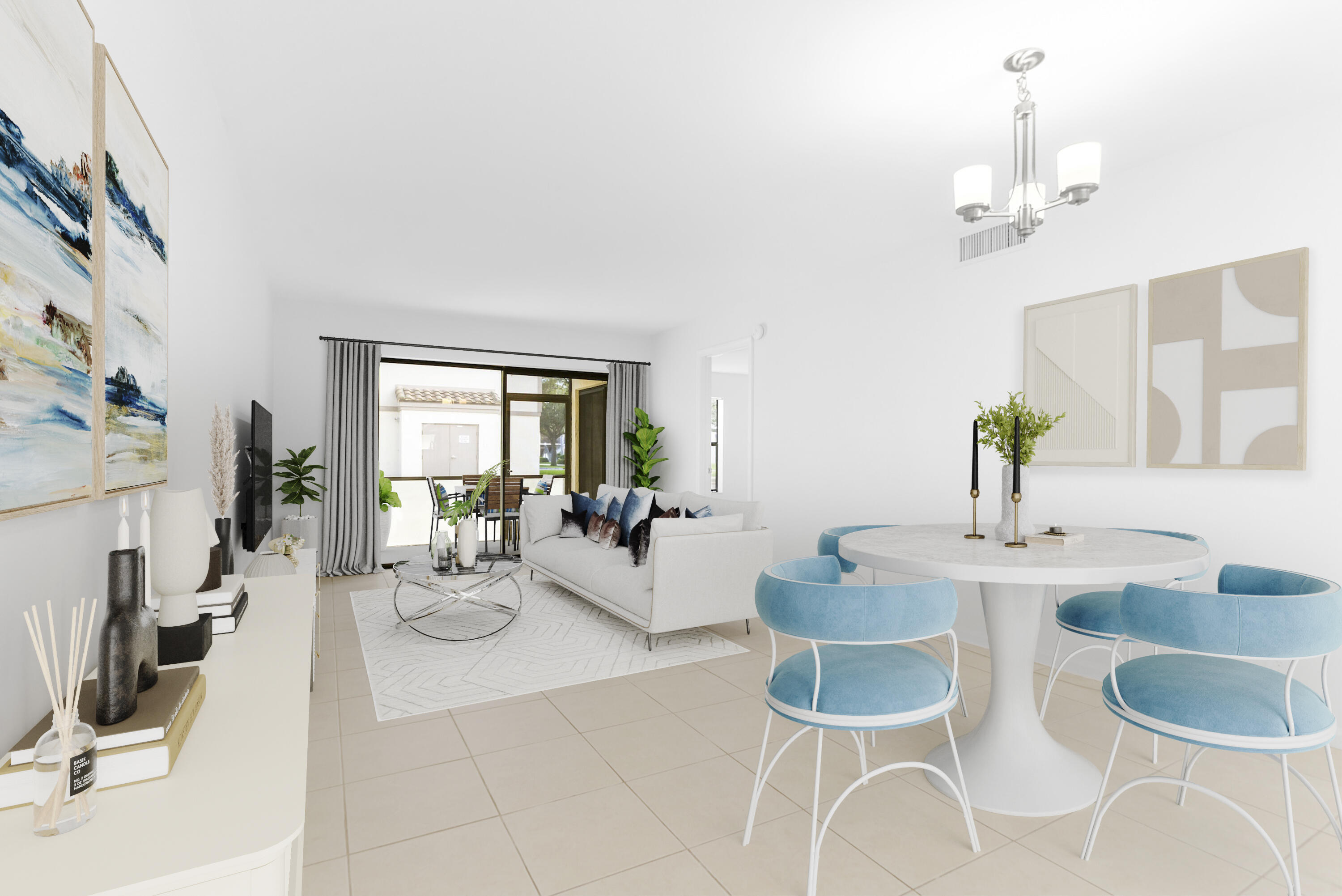 3129 Millwood Terrace, Unit M137 Boca Raton, FL 33431 - Photo 1 of 58 Virtually Staged living dining