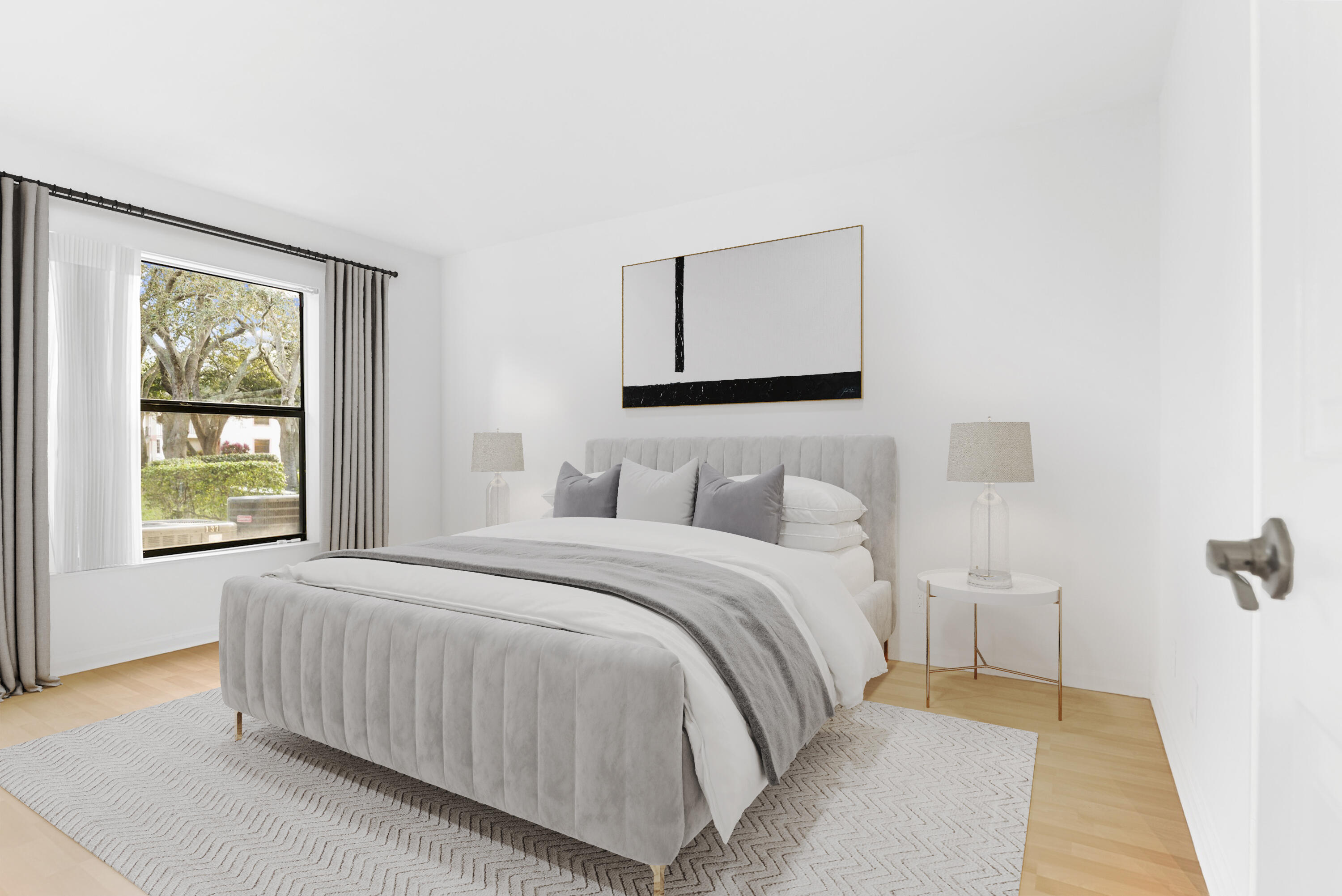 3129 Millwood Terrace, Unit M137 Boca Raton, FL 33431 - Photo 11 of 58 Virtually staged main bedroom