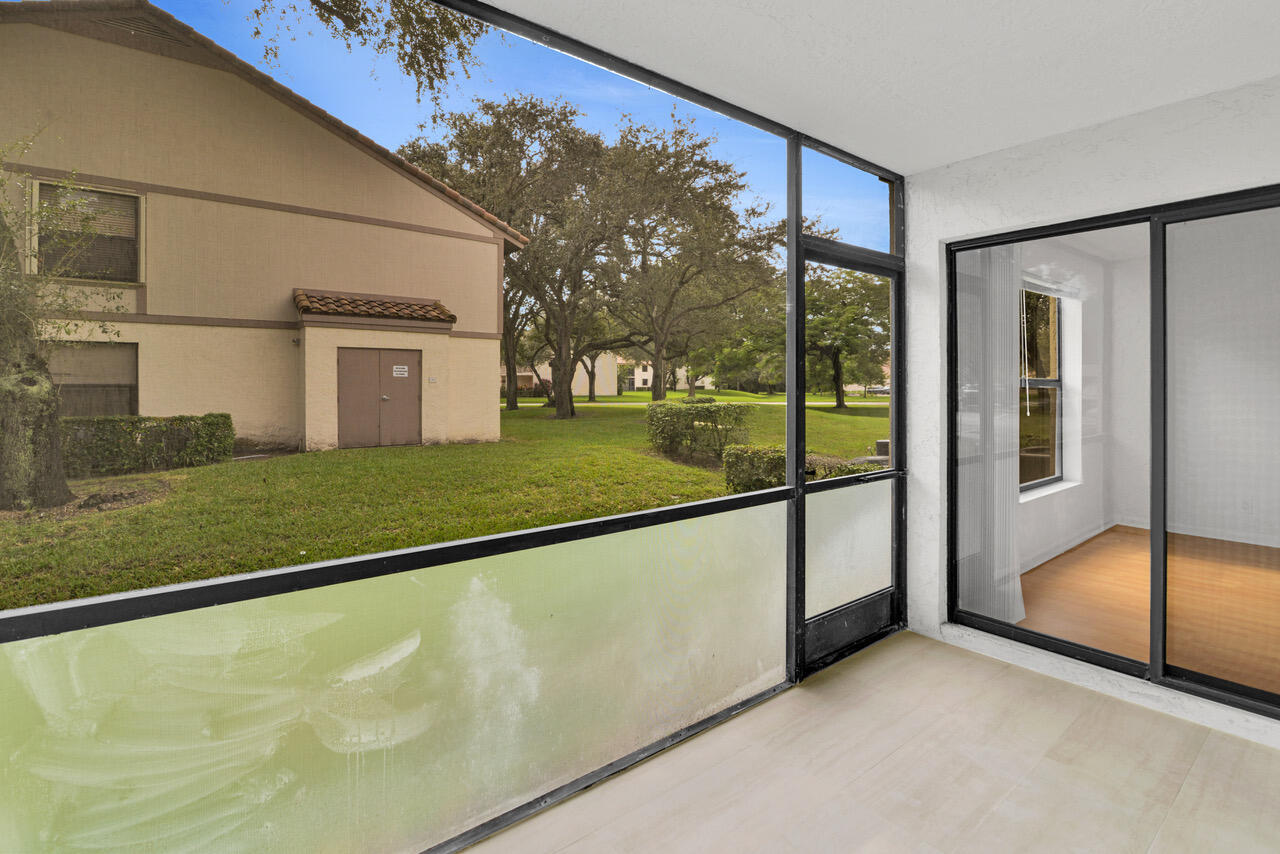 3129 Millwood Terrace, Unit M137 Boca Raton, FL 33431 - Photo 27 of 58 View from Patio