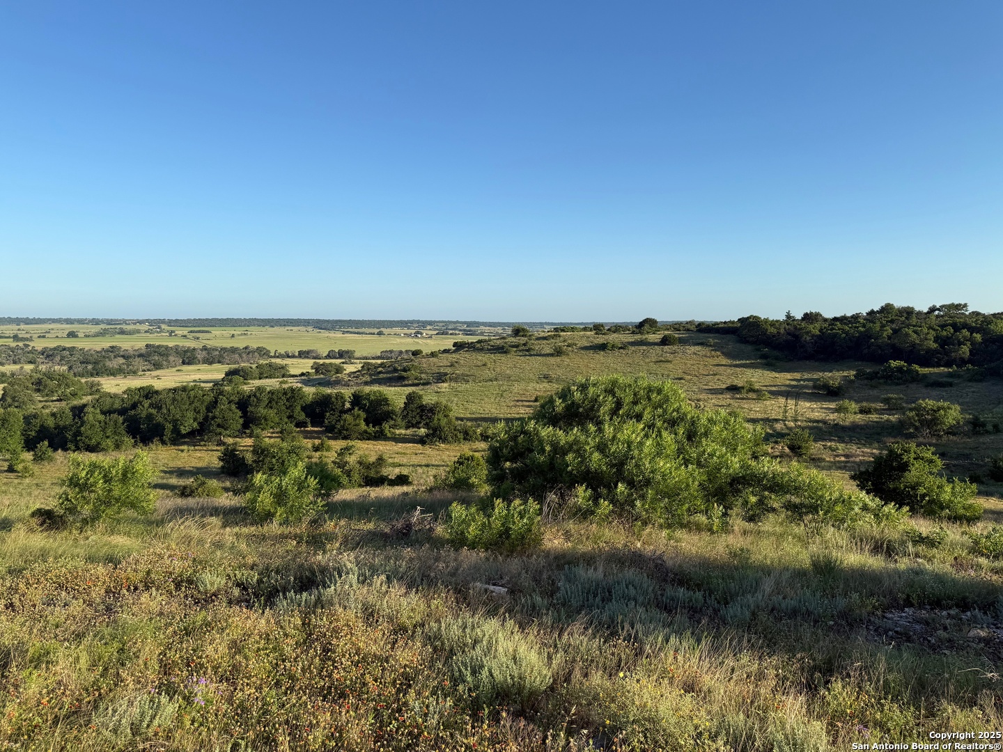 a view of a lake with houses in the back