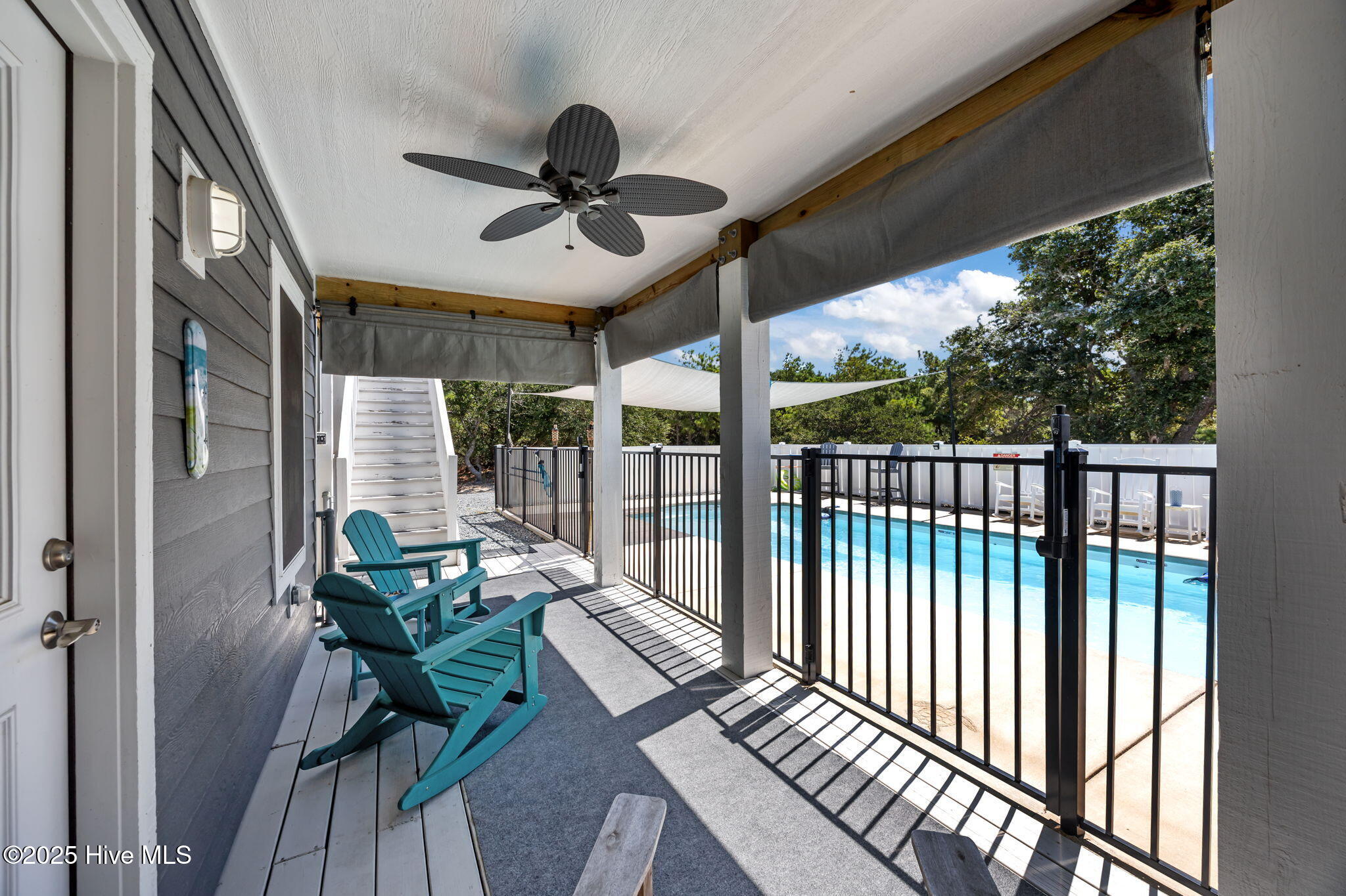 2364 Carova Road Corolla, NC 27927 - Photo 15 of 27 covered patio downstairs