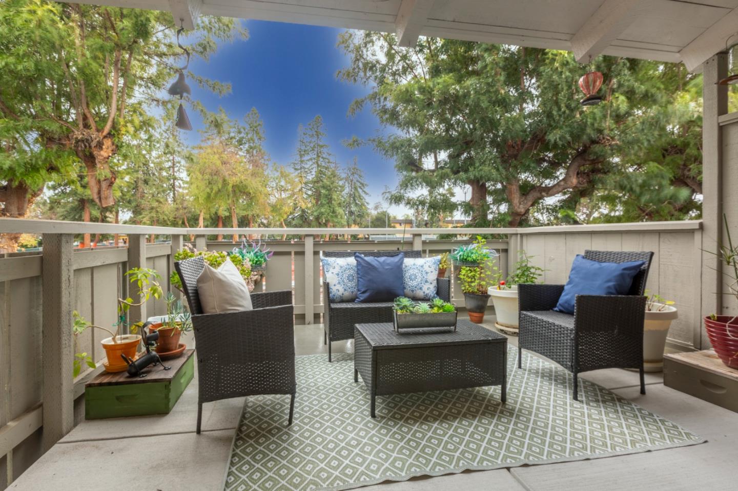 255 South Rengstorff Avenue, Unit 96 Mountain View, CA 94040 - Photo 2 of 20 a outdoor living space with furniture and outdoor view