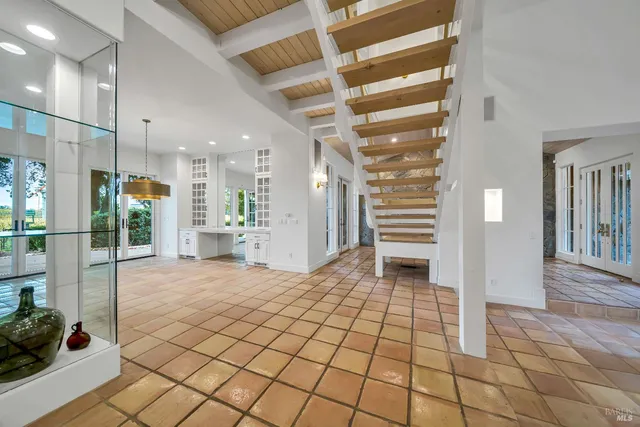 a view of an entryway