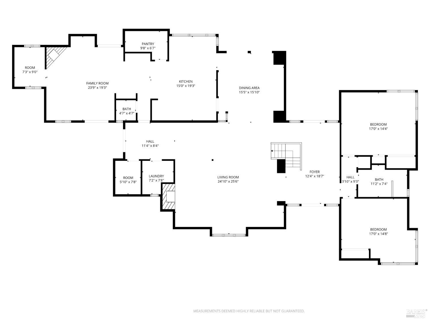 1041 Las Amigas Road Napa, CA 94559 - Photo 44 of 46 a picture of floor plan