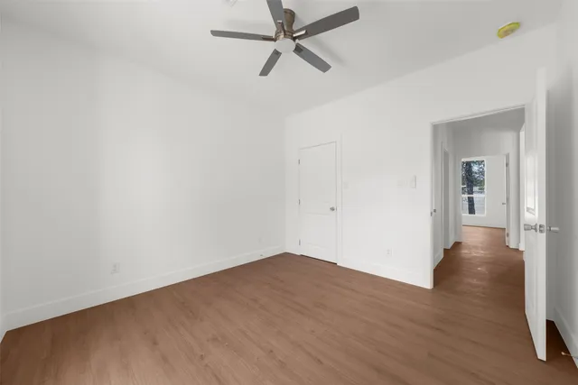 wooden floor in an empty room