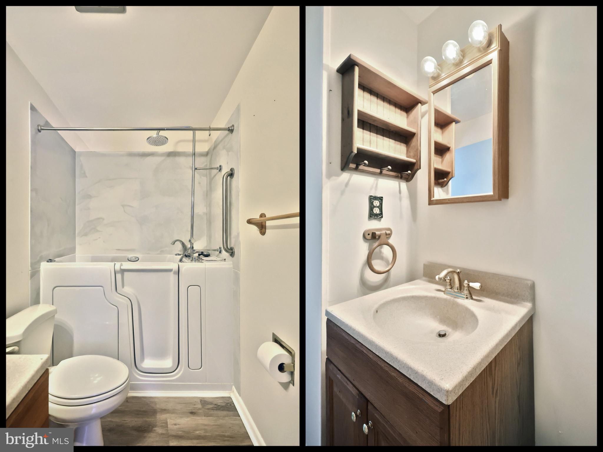 200 Slate Rock Road Biglerville, PA 17307 - Photo 12 of 43 a bathroom with a sink toilet and shower