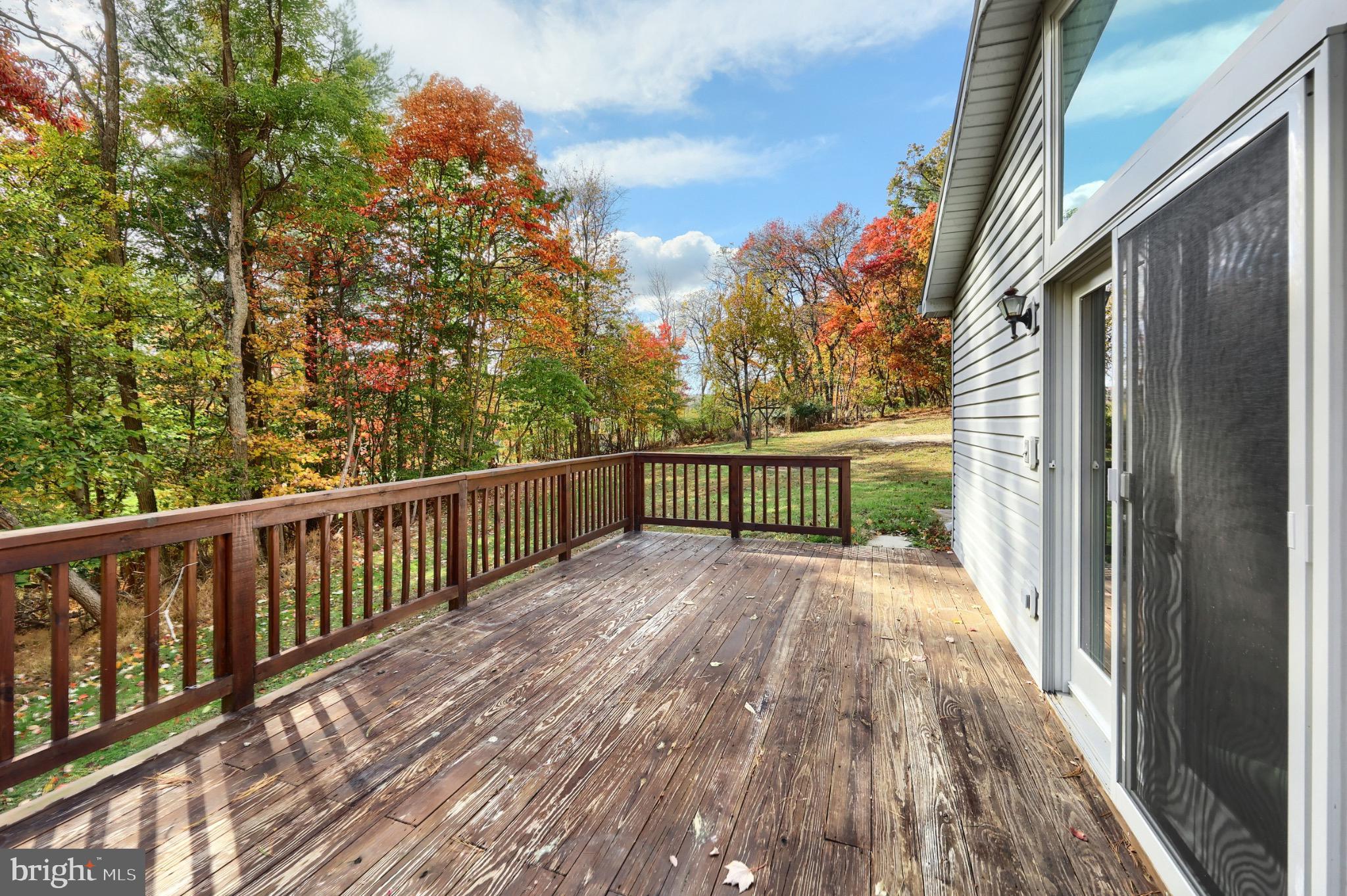 200 Slate Rock Road Biglerville, PA 17307 - Photo 30 of 43 a view of balcony with wooden floor