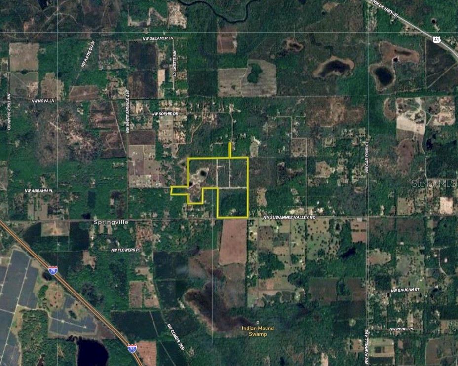 2669 Northwest Suwannee Valley Road White Springs, FL 32096 - Photo 60 of 66 an aerial view of house with yard