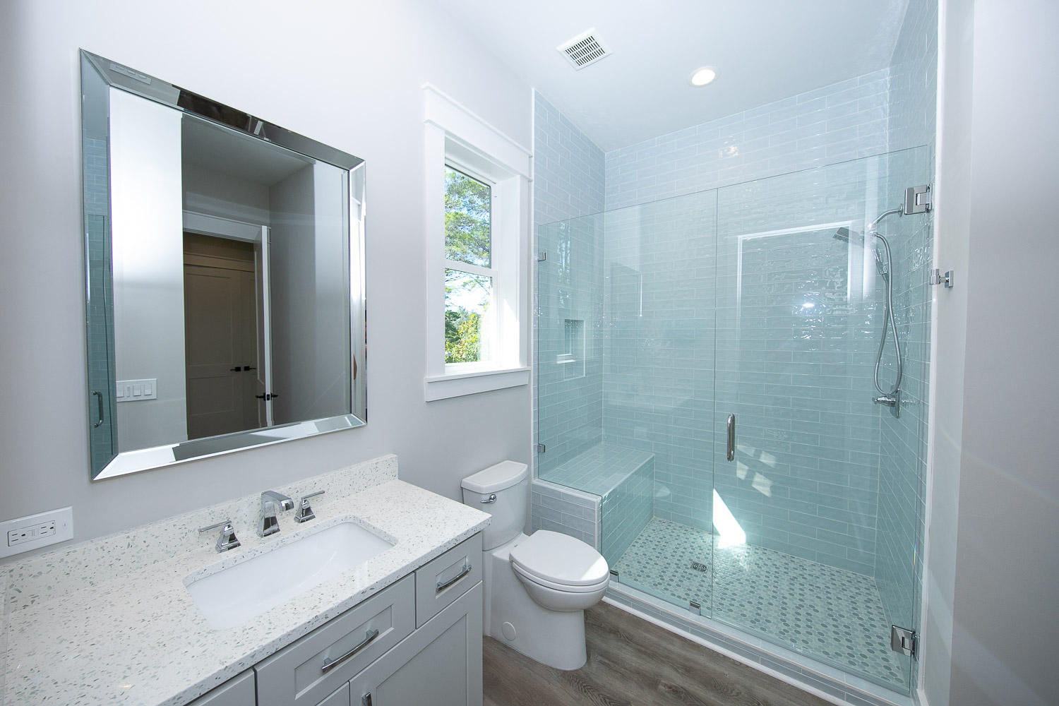 40 Kristin Court Santa Rosa Beach, FL 32459 - Photo 38 of 87 a bathroom with a sink a toilet and shower